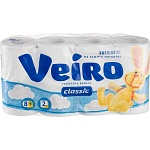 Veiro Linia Classic Туалетная бумага 2-слойная 8 рулонов белая