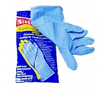 SISSI Fix Резиновые перчатки размер S голубые