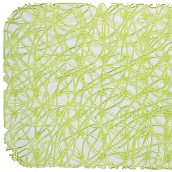 Антискользящий коврик для ванны Lux зелёный 52х52 см 0260