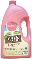 Mukunghwa Антибактериальное средство для мытья посуды, овощей и фруктов в холодной воде Сочный грейпфрут 3,04 л