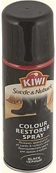 Kiwi Краска-восстановитель цвета для замши и нубука спрей чёрный 200 мл