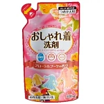 Nihon Натуральное жидкое средство для деликатной стирки на основе пальмового масла Oshyare Arai мягкая упаковка 400 мл
