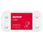 Katrin Classic Туалетная бумага 2-х слойная, 100% целлюлоза, 8 рулонов в упаковке, 400 листов