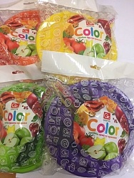 Grifon Набор для пикника на 6 персон цветные 4 цвета в коробке в полипропиленовой упаковке