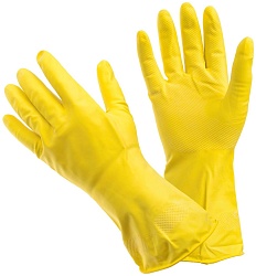 Универсальные резиновые перчатки Frida жёлтые размер M 222610