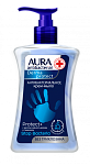 AURA antibacterial Крем-мыло антибактериальное Derma Protect флакон дозатор 250мл