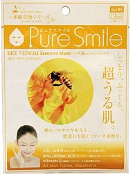 Pure Smile Living Essences Регенерирующая маска для лица с эссенцией пчелиного яда 23 мл