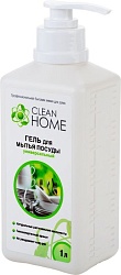 Clean Home Гель для мытья посуды универсальный с дозатором 1 л