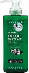 Kumano Cosmetics Pharmaact Extra Cool Жидкое мыло для тела экстра свежающее 600 мл