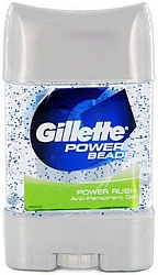 Gillette Гелевый дезодорант-антиперспирант Power Beads Power Rush 75 мл