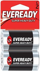 Energizer Батарейка солевая Eveready С R14 2 шт