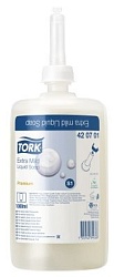 Tork Жидкое крем-мыло для рук S1 крем Premium 1 л ультра-мягкое