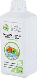 Clean Home Гель для стирки детского белья 1 л