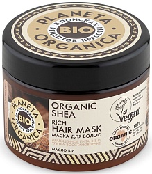 Planeta Organica Organic new Shea Маска для волос густая банка 300 мл