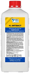 DEC Prof 41 Antibact Средство для очистки поверхностей с антибактериальным эффектом 1 л