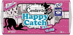 Unicharm Center-in Happy Catch Super Night Ночные гигиенические прокладки для девочек-подростков 29 см с крылышками 14 шт