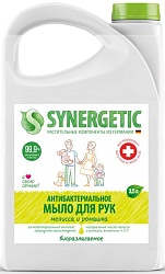 Synergetic Антибактериальное увлажняющее мыло Мелисса и ромашка гипоаллергенное 3.5 л
