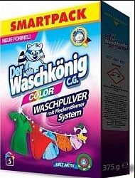 Der Waschkonig C.G. Waschpulver Color Стиральный порошок для цветных тканей 375 гр на 5 стирок