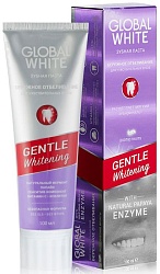 Global White Зубная паста отбеливающая Gentle whitening 100 мл