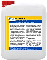 DEC Prof 42 Belizna Чистящее средство с антибактериальным эффектом 5 л