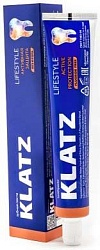 Klatz Lifestyle Зубная паста Активная защита без фтора 75 мл