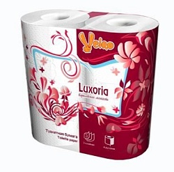Veiro Linia Luxoria Туалетная бумага 3-слойная 4 рулона белая