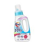 Kao Attack EX Antibacterial Easy Drying Plus Антибактериальный гель для стирки против складок на одежде с цветочным ароматом 690 гр