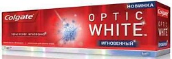 Colgate Зубная паста Optic White мгновенная 75 мл