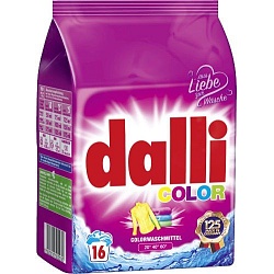 Dalli Color Концентрированный стиральный порошок для цветного белья 16 стирок 1,04 кг