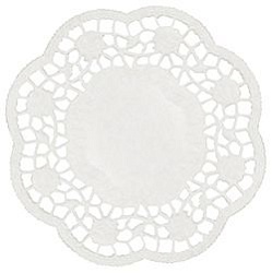 Pap Star Салфетки ажурные бумажные круглые d 10 см 1000 шт