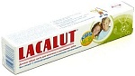 Lacalut Зубная паста Kids 4-8 лет для молочных и постоянных зубов с аминофлюоридом и освежающим мятным вкусом 50 мл