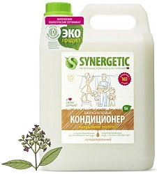 Synergetic Кондиционер для белья миндальное молочко 5 л