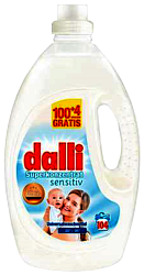 Dalli Sensitive Гель для стирки гипоаллергенный для детей суперконцентрированный 104 стирки 3,65 л