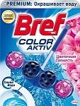 Bref Color Aktiv Чистящая подвеска для унитаза Цветочная свежесть 50 г
