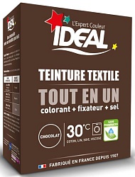 Ideal Maxi Краска всё в одном для окрашивания одежды и тканей коричневая 350 г