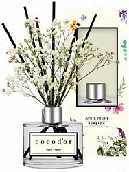 Cocodor Flower Edition Арома-диффузор для помещений с настоящими цветами Прогулка в весеннем саду 200 мл