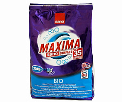 Sano Maxima Bio Color концентрированный стиральный порошок 35 стирок 1,25 кг