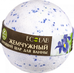 Ecolab Бурлящий шар для ванны Ирис и Пассифлора