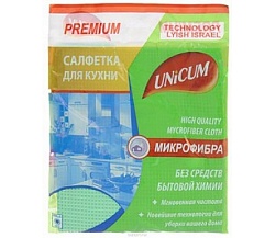 Unicum Салфетка для кухни микрофибра 1 шт/уп