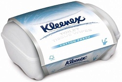 Kleenex туалетная бумага влажная коробка