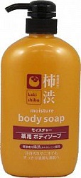 Kumano Cosmetics Kaki Shibu Жидкое мыло для тела увлажняющее с экстрактом хурмы 600 мл