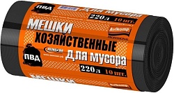 Avikomp Professional Мешки хозяйственные в рулоне 220 л 10 шт