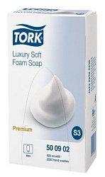 Tork Мыло-пена Luxury Premium Tork S3 55 (кассета) 0,8 л