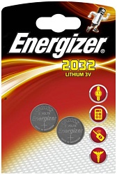 Energizer Lithium Батарейка литиевая CR2032 2 шт