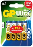 GP Алкалиновые батарейки Ultra Plus 15AUP-2CR4 4 шт на блистере