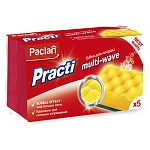 Paclan Губки для посуды PractI Multi-Wave, 5шт.