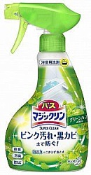 Kao Magiclean Super Clean Спрей-пенка для ванной комнаты с ароматом зелени 380 мл