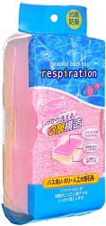 Okazaki Губка для чистки ванн розовая 1 шт