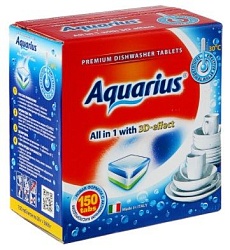 Aquarius  All-in-1 Таблетки для посудомоечных машин, 150 шт
