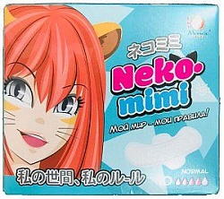 Maneki Прокладки гигиенические женские дневные серия Neko-mimi 240 мм 10 шт.